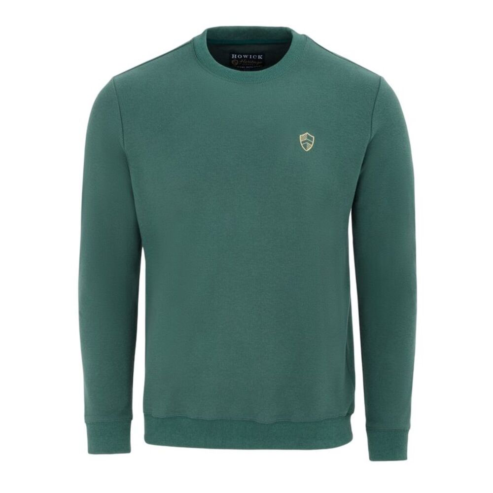 Howick Mens Logo Sweatshirt / Green
